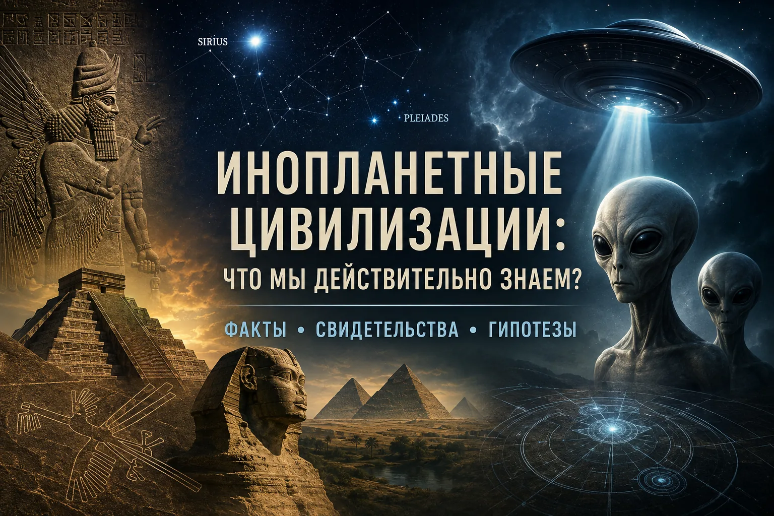 Cosmic Civilizations Pyramids and UFOs